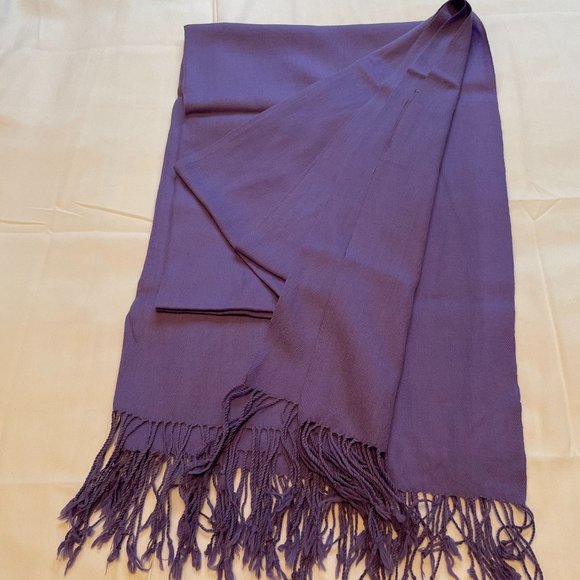 Accessories Frangi By Tie Rack Long Scarf Or Wrap Lilac Poshmark